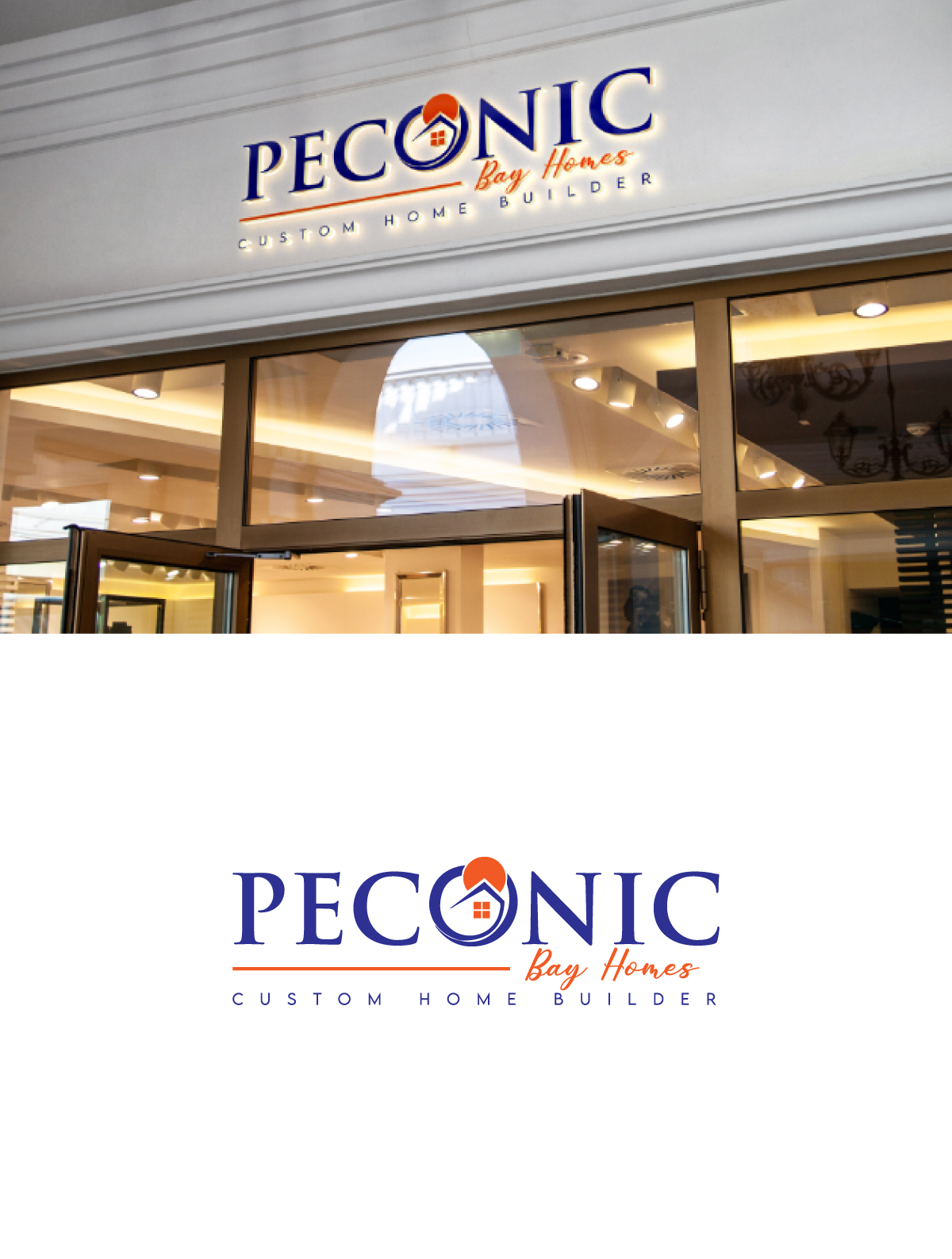 Logo Design by JMN Signatures for Peconic Bay Homes Inc. | Design #37700166