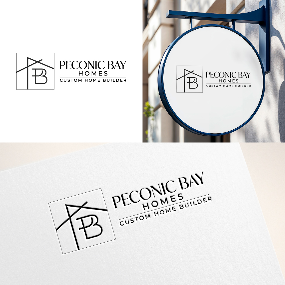 Design de Logo par Virtuoso_designs pour Peconic Bay Homes Inc. | Design #37701162