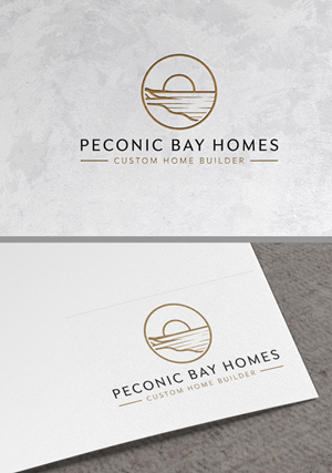 Logo Design by zamdi for Peconic Bay Homes Inc. | Design: #37705509