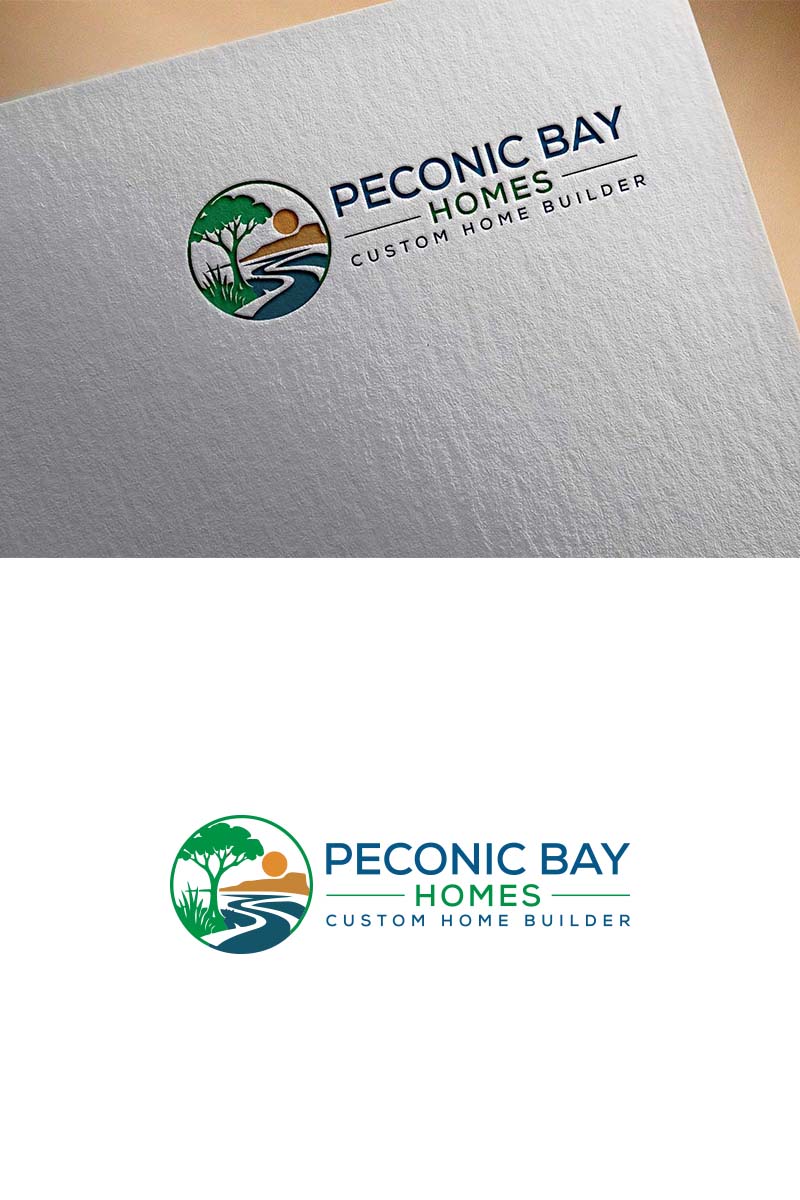 Logo Design by Z0omie99 for Peconic Bay Homes Inc. | Design #37701609