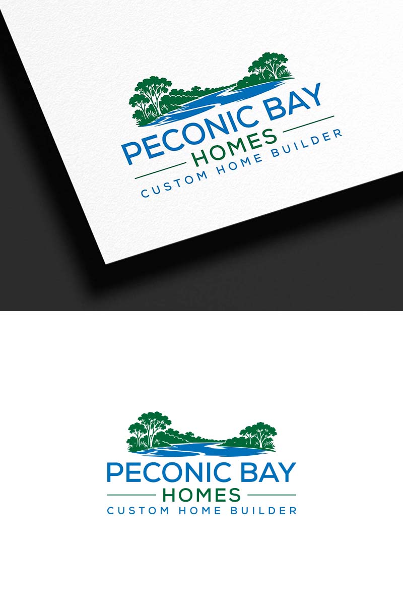 Logo Design by Z0omie99 for Peconic Bay Homes Inc. | Design #37701610