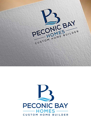 Logo Design by Z0omie99 for Peconic Bay Homes Inc. | Design: #37701611