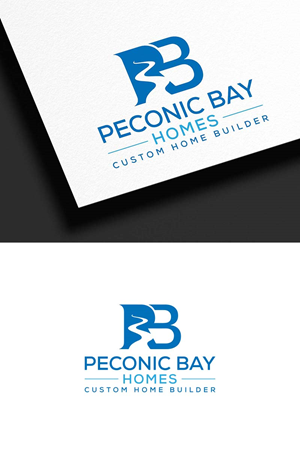 Logo Design by Z0omie99 for Peconic Bay Homes Inc. | Design: #37701612