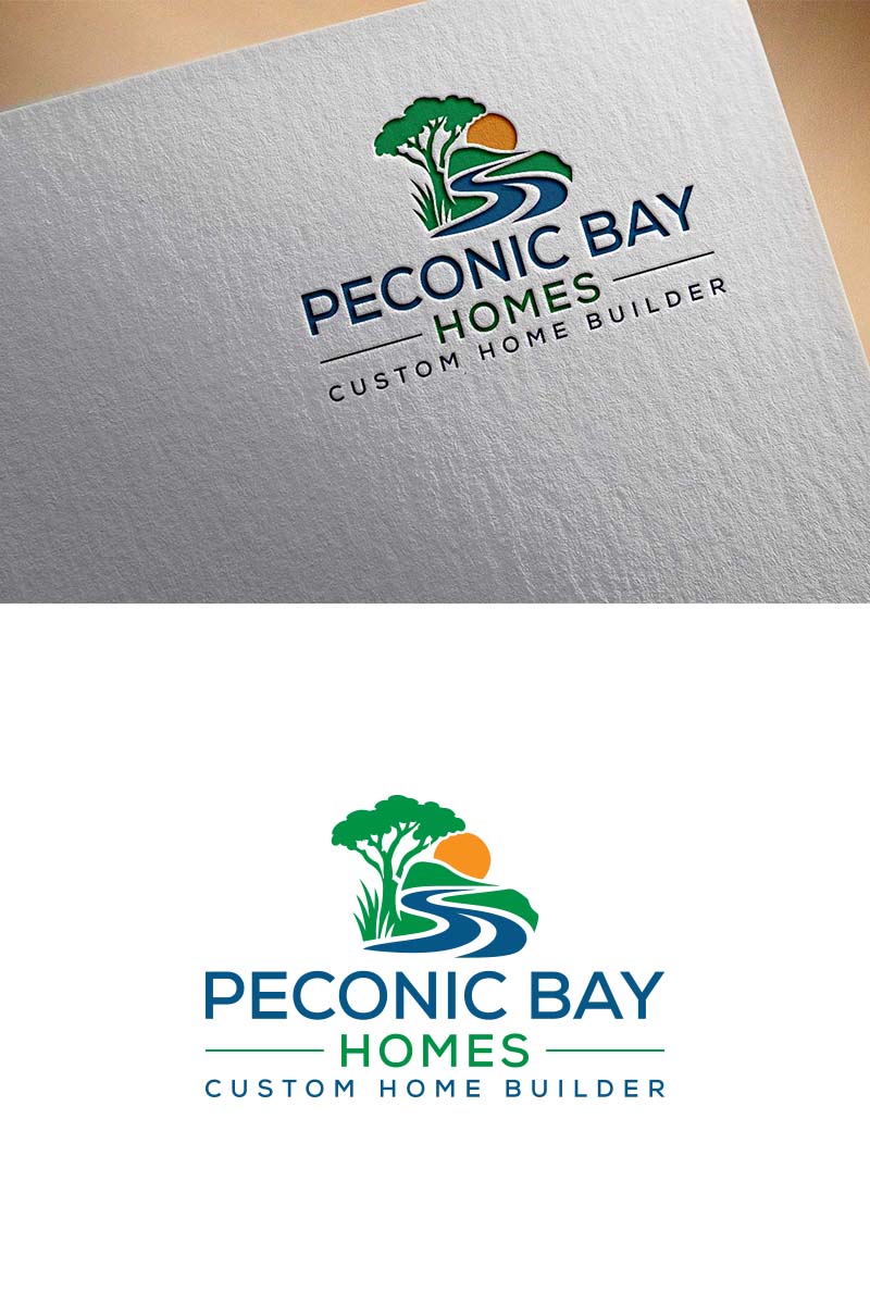 Logo Design by Z0omie99 for Peconic Bay Homes Inc. | Design #37701613