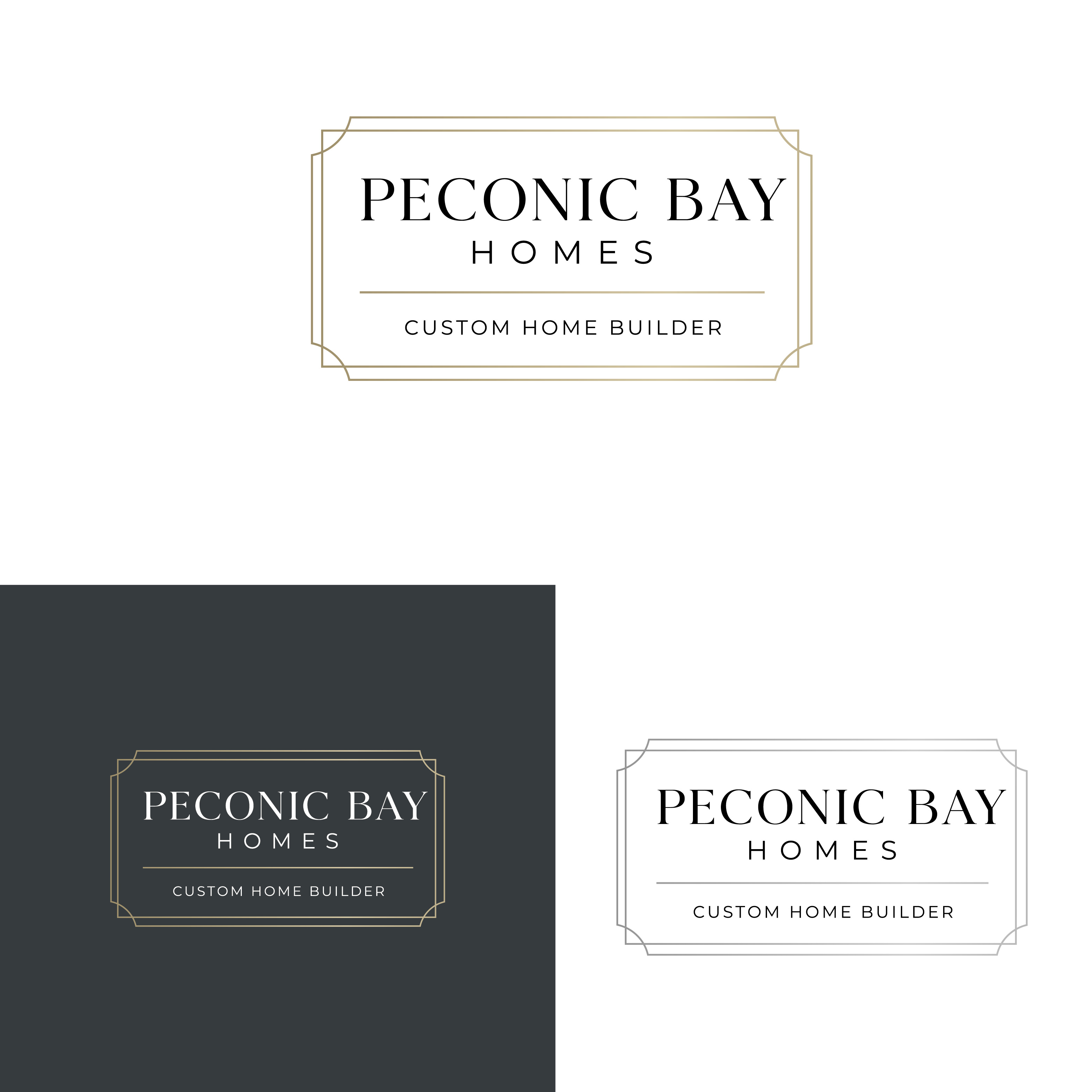 Design de Logo par Jack20 pour Peconic Bay Homes Inc. | Design #37712951