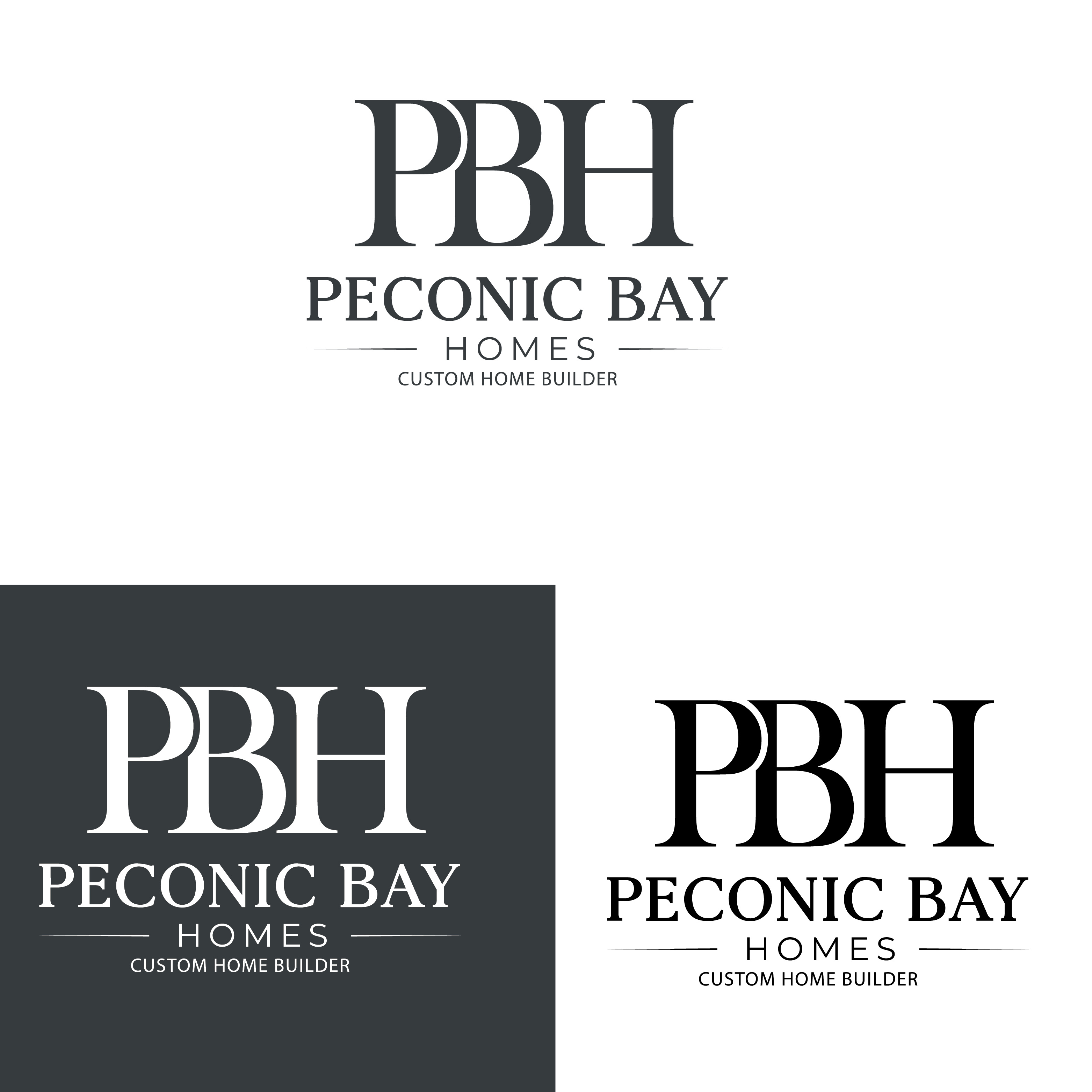 Design de Logo par Jack20 pour Peconic Bay Homes Inc. | Design #37712953