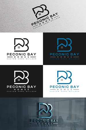 Logo Design by Studio Vertex for Peconic Bay Homes Inc. | Design: #37699975