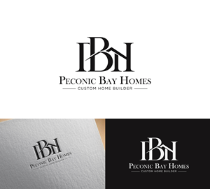 Logo Design by Sj.A for Peconic Bay Homes Inc. | Design: #37699795