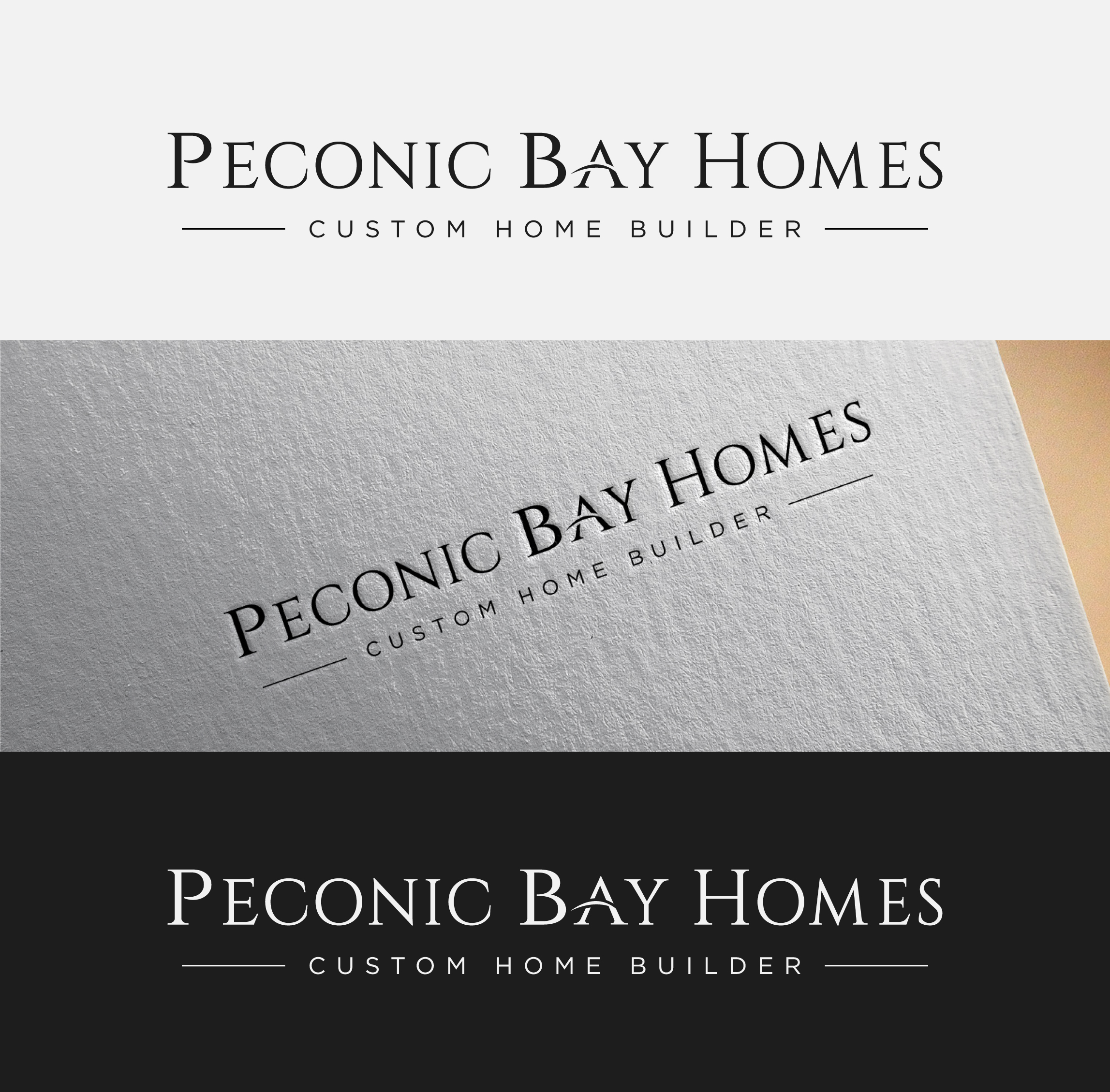Design de Logo par Sj.A pour Peconic Bay Homes Inc. | Design #37699820
