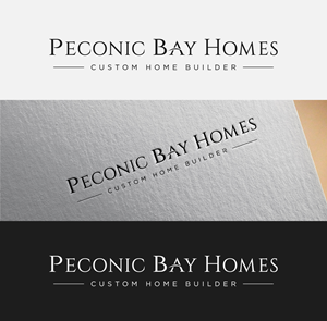 Logo Design by Sj.A for Peconic Bay Homes Inc. | Design: #37699820