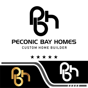 Logo Design by Giga Rizky for Peconic Bay Homes Inc. | Design: #37697733