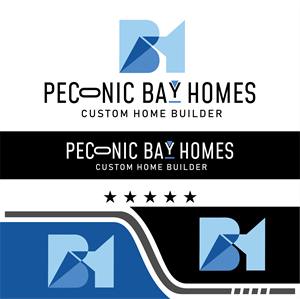 Logo Design by Giga Rizky for Peconic Bay Homes Inc. | Design: #37701963