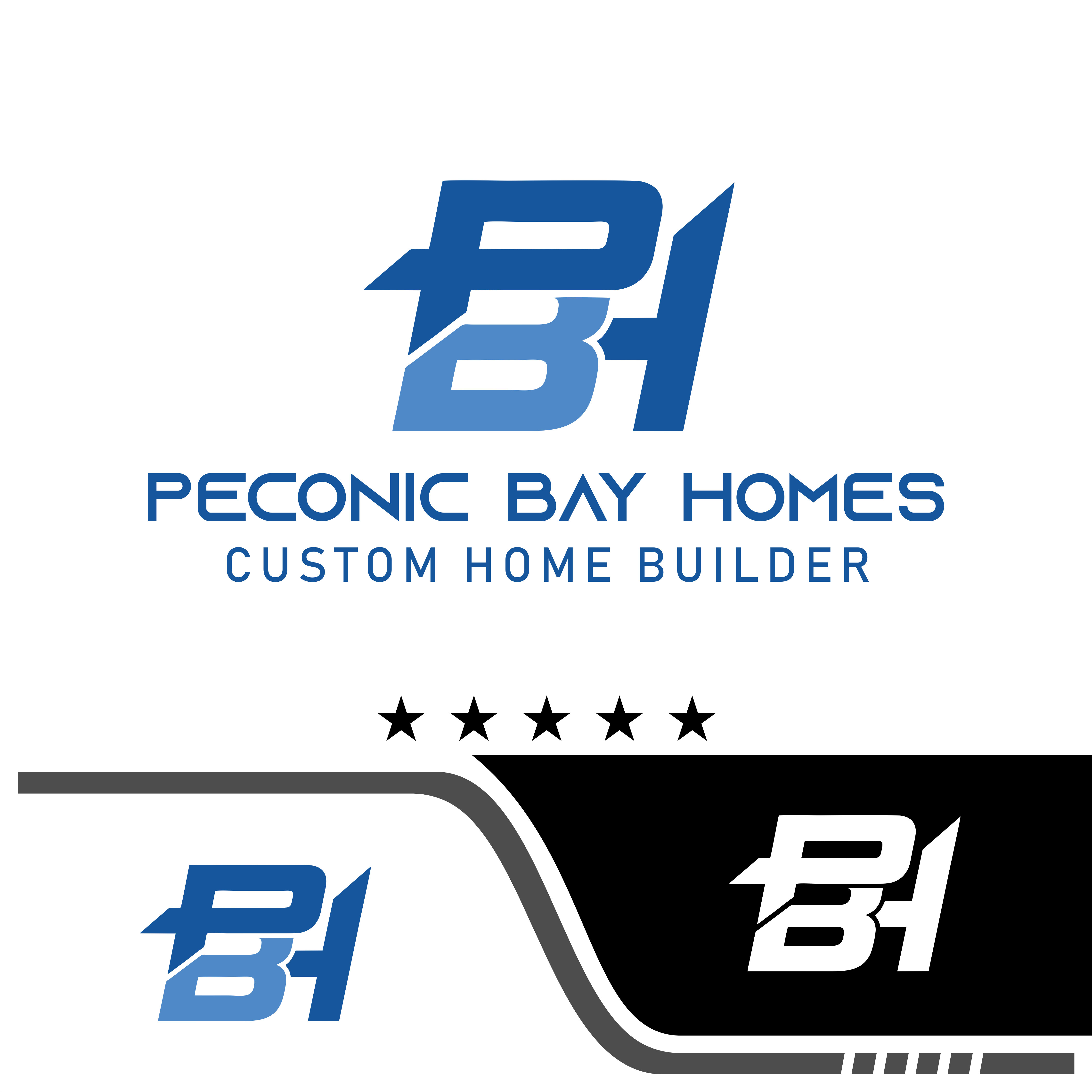 Logo Design by Giga Rizky for Peconic Bay Homes Inc. | Design #37708214