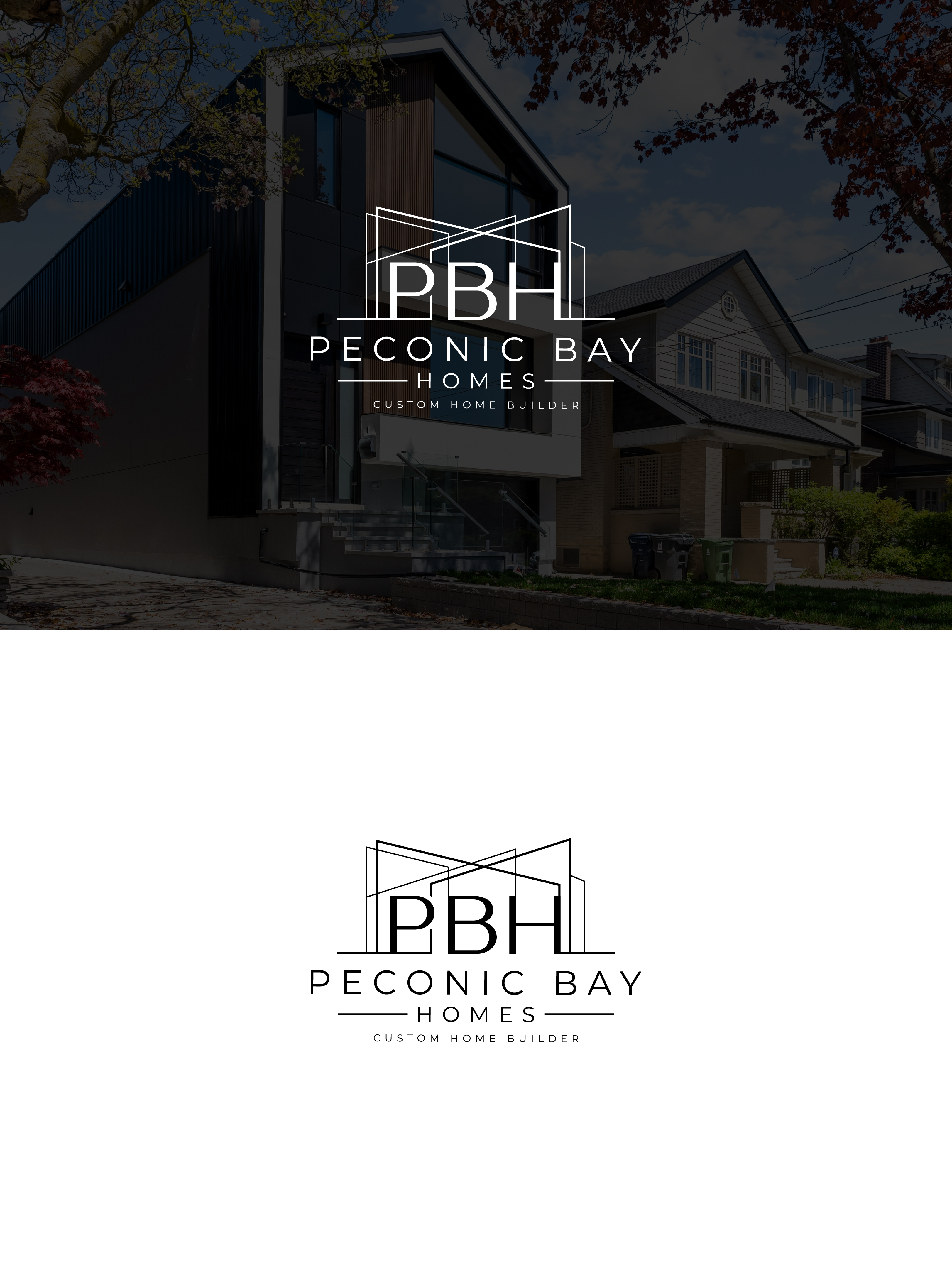 Logo Design by Amelia_Anderson for Peconic Bay Homes Inc. | Design #37703239