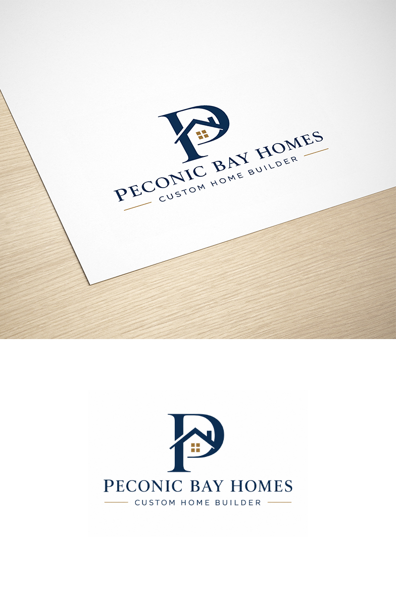 Logo Design by Pixello> for Peconic Bay Homes Inc. | Design #37700304