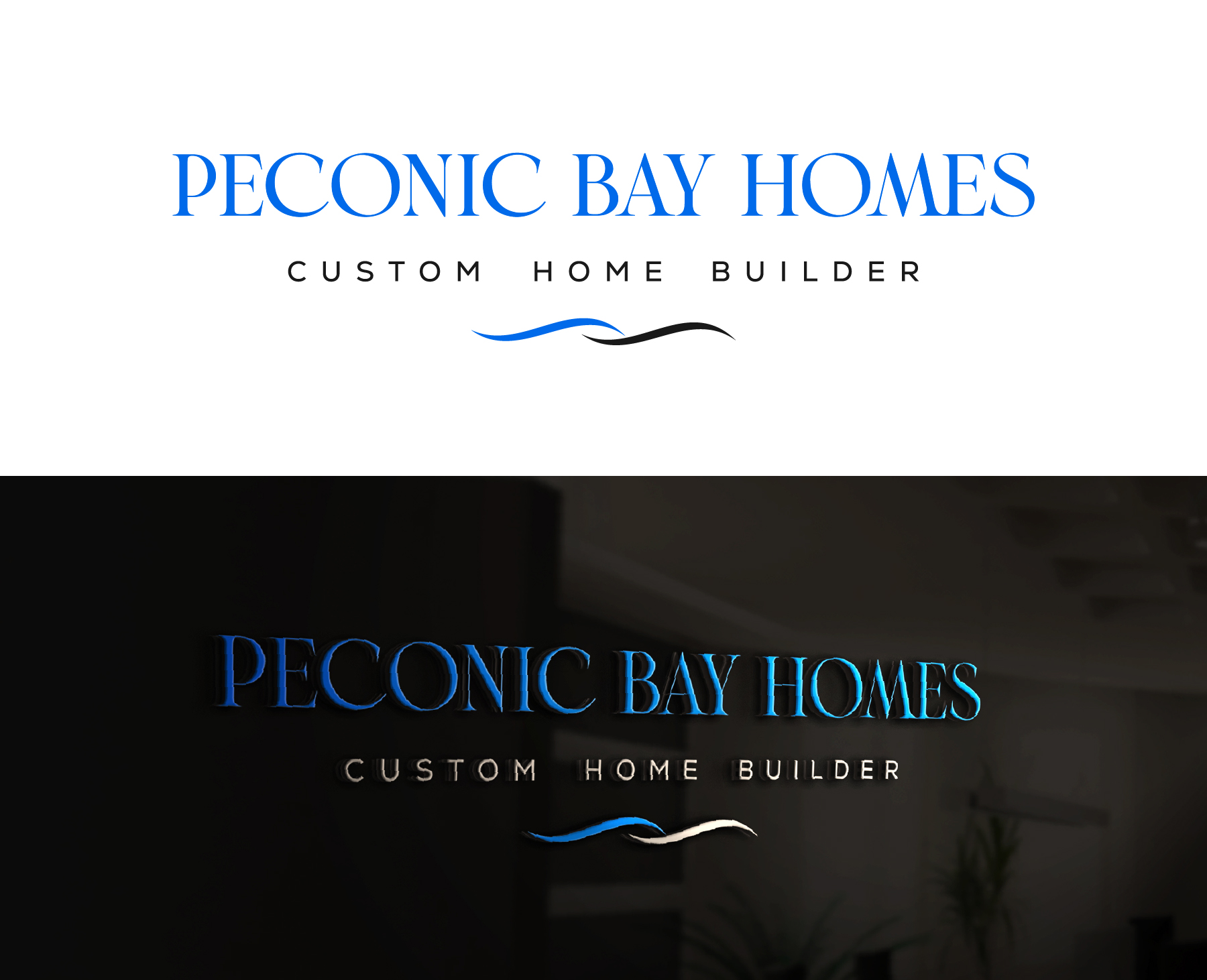 Logo Design by debdesign for Peconic Bay Homes Inc. | Design #37710581