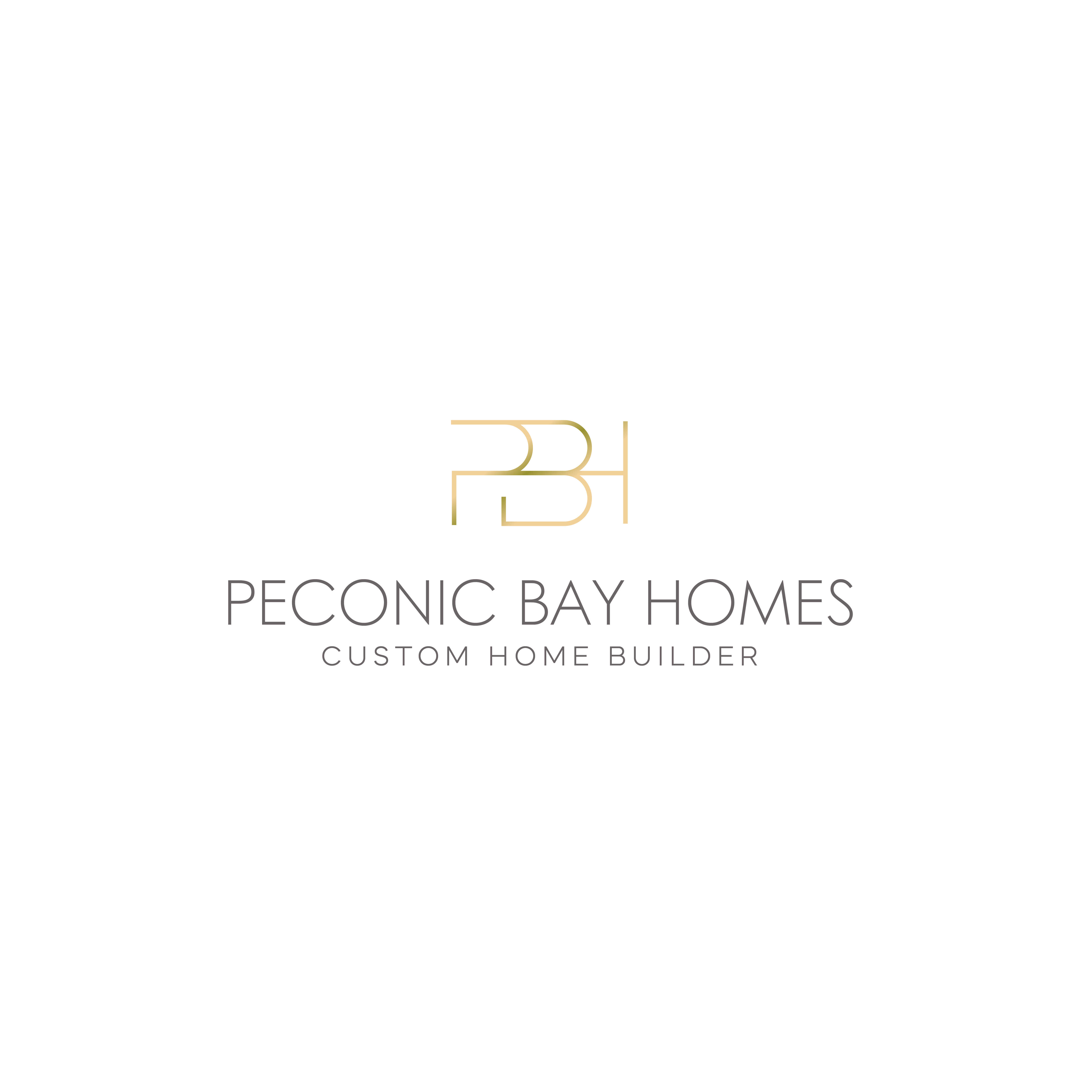 Logo Design by MICH® for Peconic Bay Homes Inc. | Design #37706390