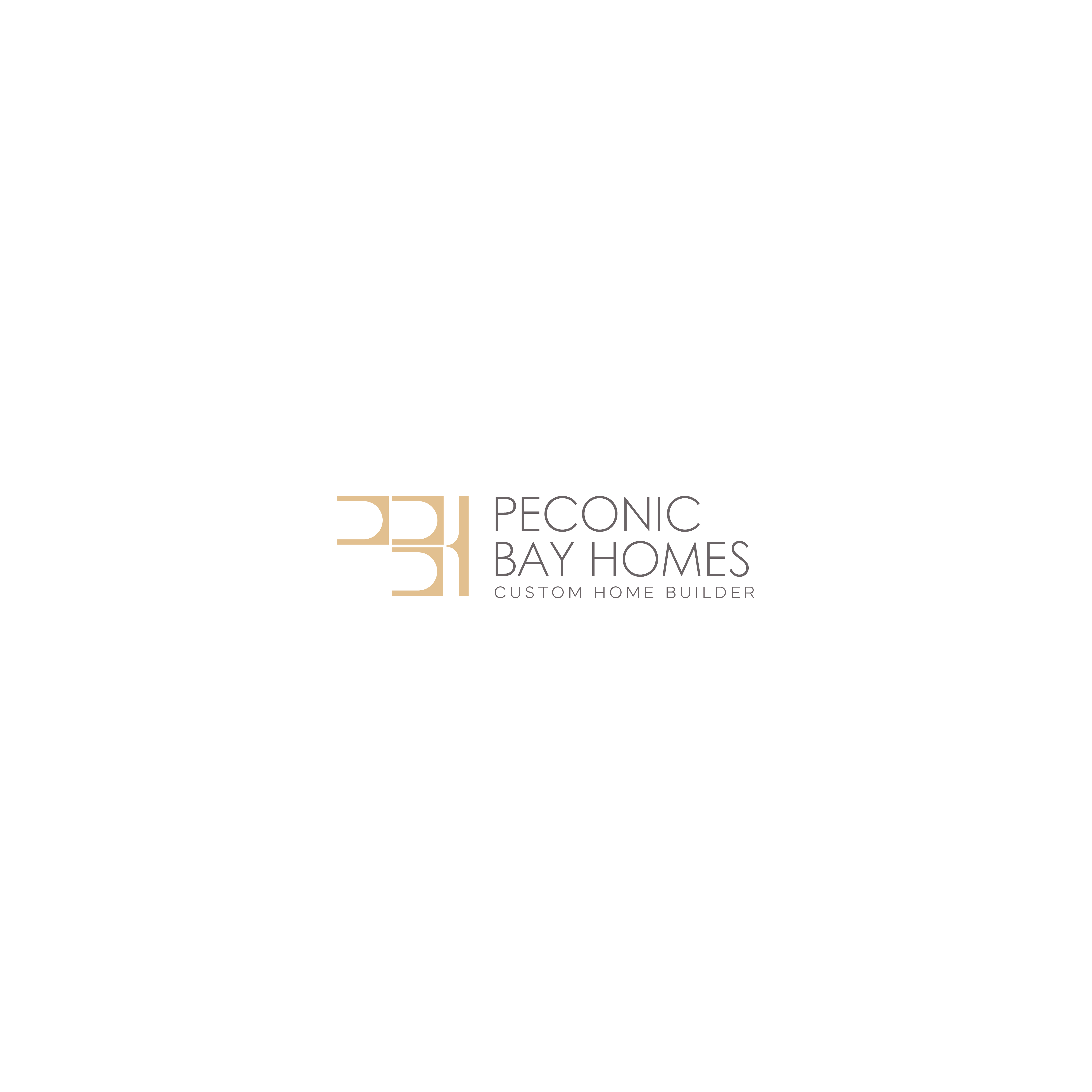 Logo Design by MICH® for Peconic Bay Homes Inc. | Design #37706440