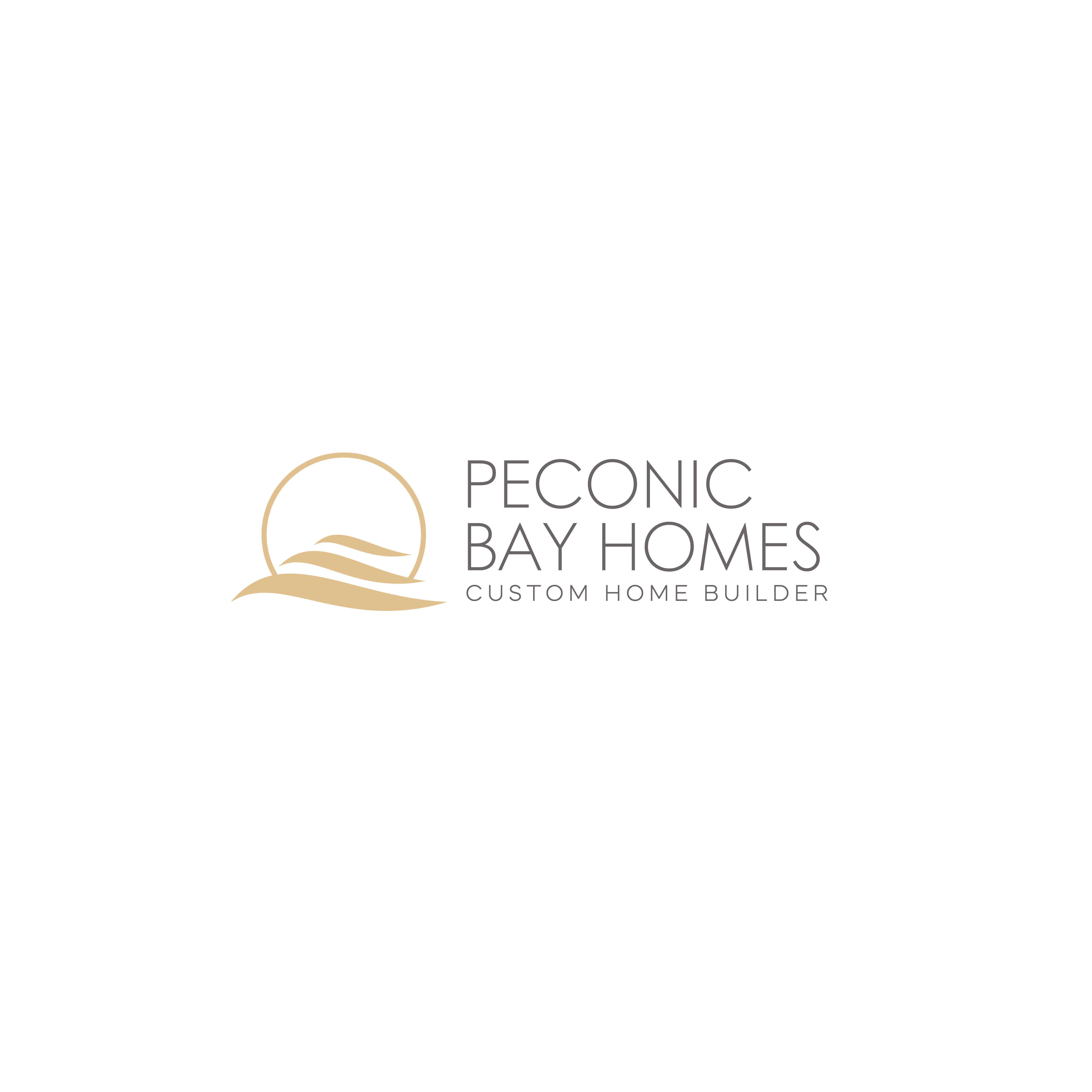 Logo Design by MICH® for Peconic Bay Homes Inc. | Design #37707352