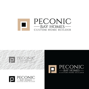 Logo Design by prodesigns99 for Peconic Bay Homes Inc. | Design: #37701903