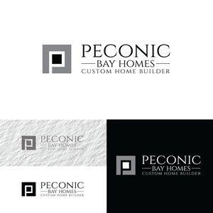 Logo Design by prodesigns99 for Peconic Bay Homes Inc. | Design: #37701910
