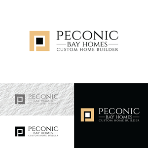 Logo Design by prodesigns99 for Peconic Bay Homes Inc. | Design: #37701912