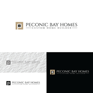 Logo Design by prodesigns99 for Peconic Bay Homes Inc. | Design: #37704233