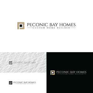 Logo Design by prodesigns99 for Peconic Bay Homes Inc. | Design: #37704236