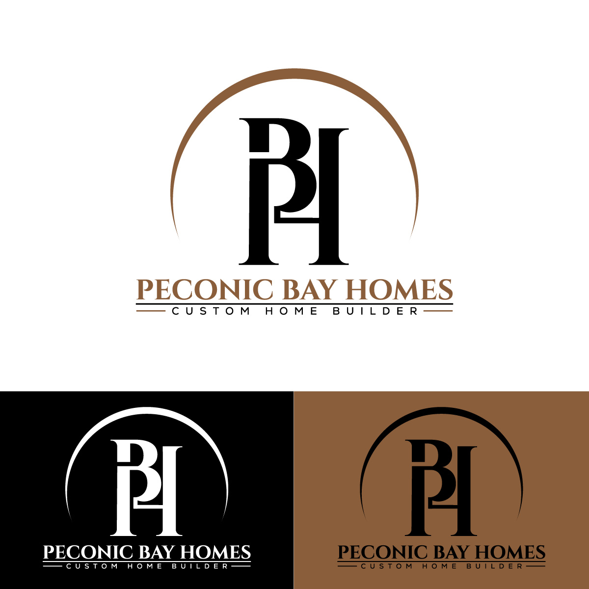 Logo Design by DesignLima for Peconic Bay Homes Inc. | Design #37707787