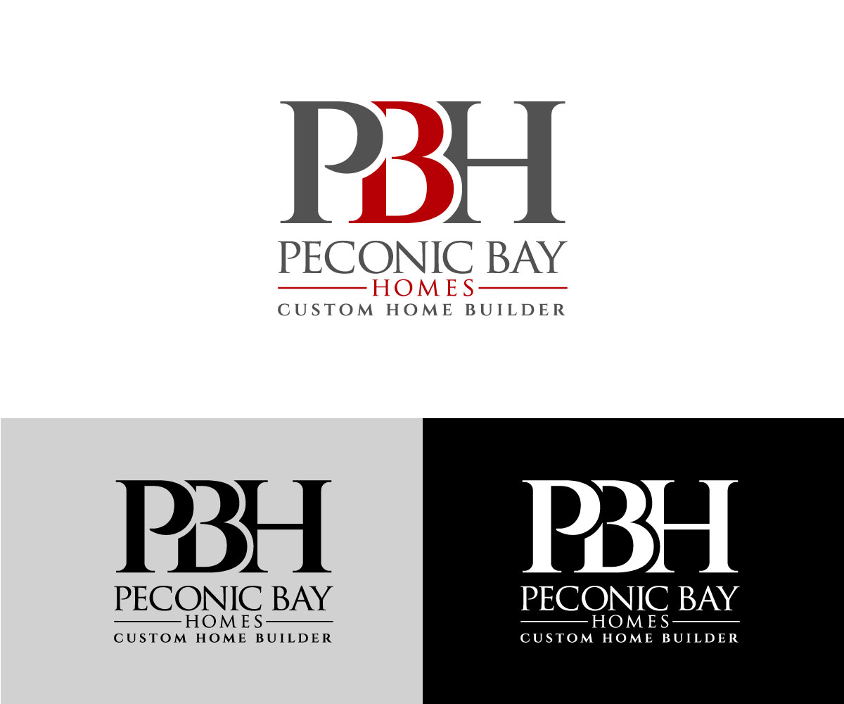 Logo Design by future logo.com for Peconic Bay Homes Inc. | Design #37697312