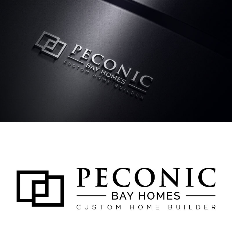 Logo Design by Chanel graphics for Peconic Bay Homes Inc. | Design #37703283