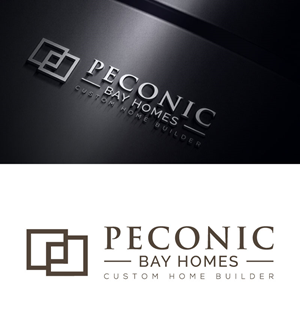 Logo Design by Chanel graphics for Peconic Bay Homes Inc. | Design: #37704062