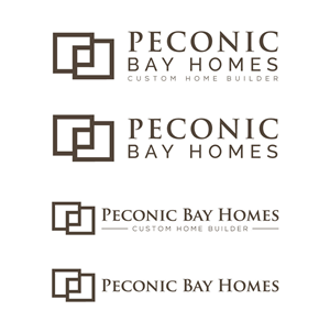 Logo Design by Chanel graphics for Peconic Bay Homes Inc. | Design: #37704168