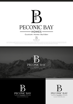 Design de Logo par Red Line pour Peconic Bay Homes Inc. | Design : #37699901