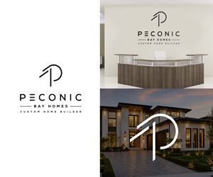 Logo Design by step forward 2 for Peconic Bay Homes Inc. | Design: #37700890