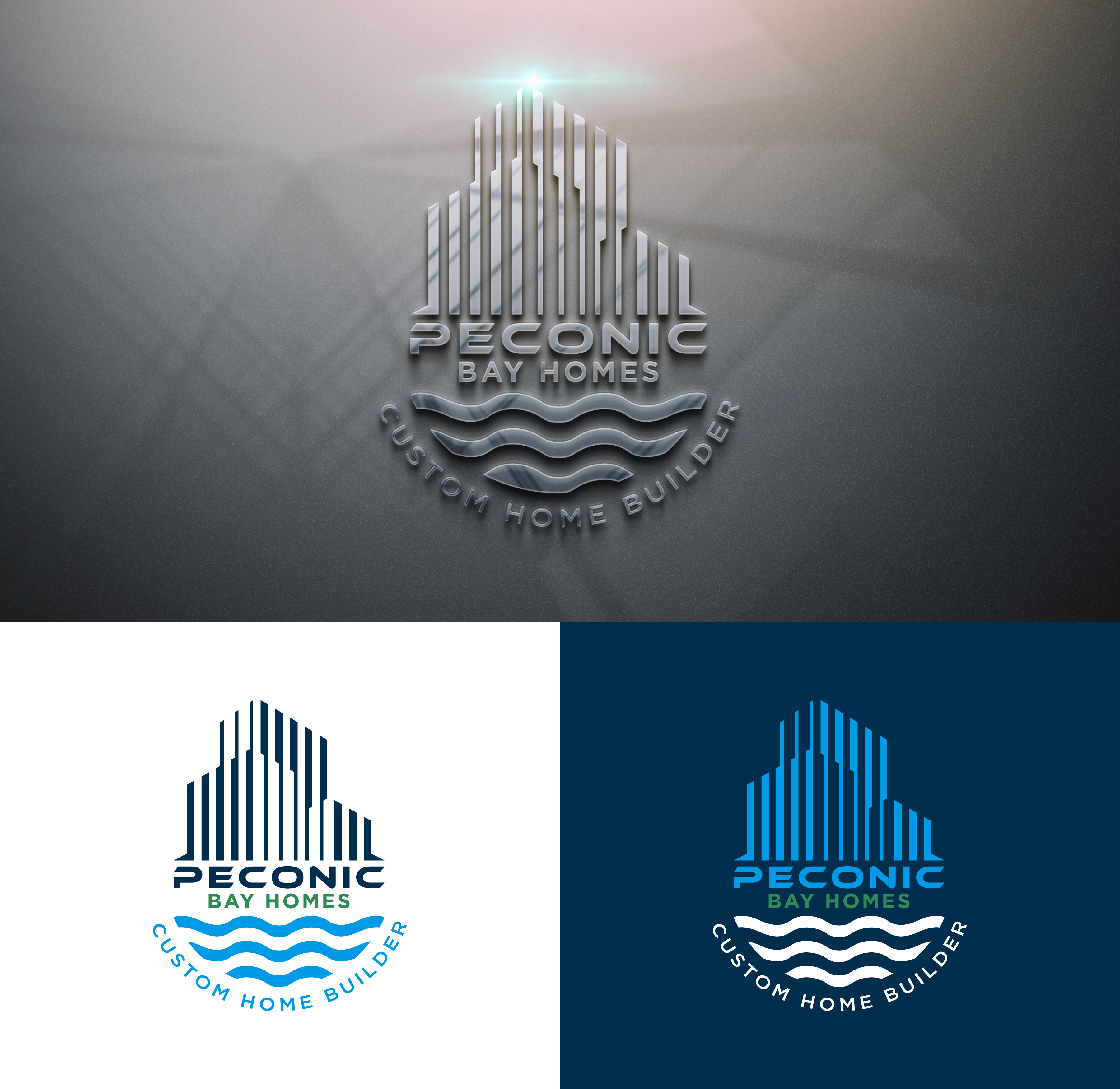 Design de Logo par Indrawasih pour Peconic Bay Homes Inc. | Design #37710809
