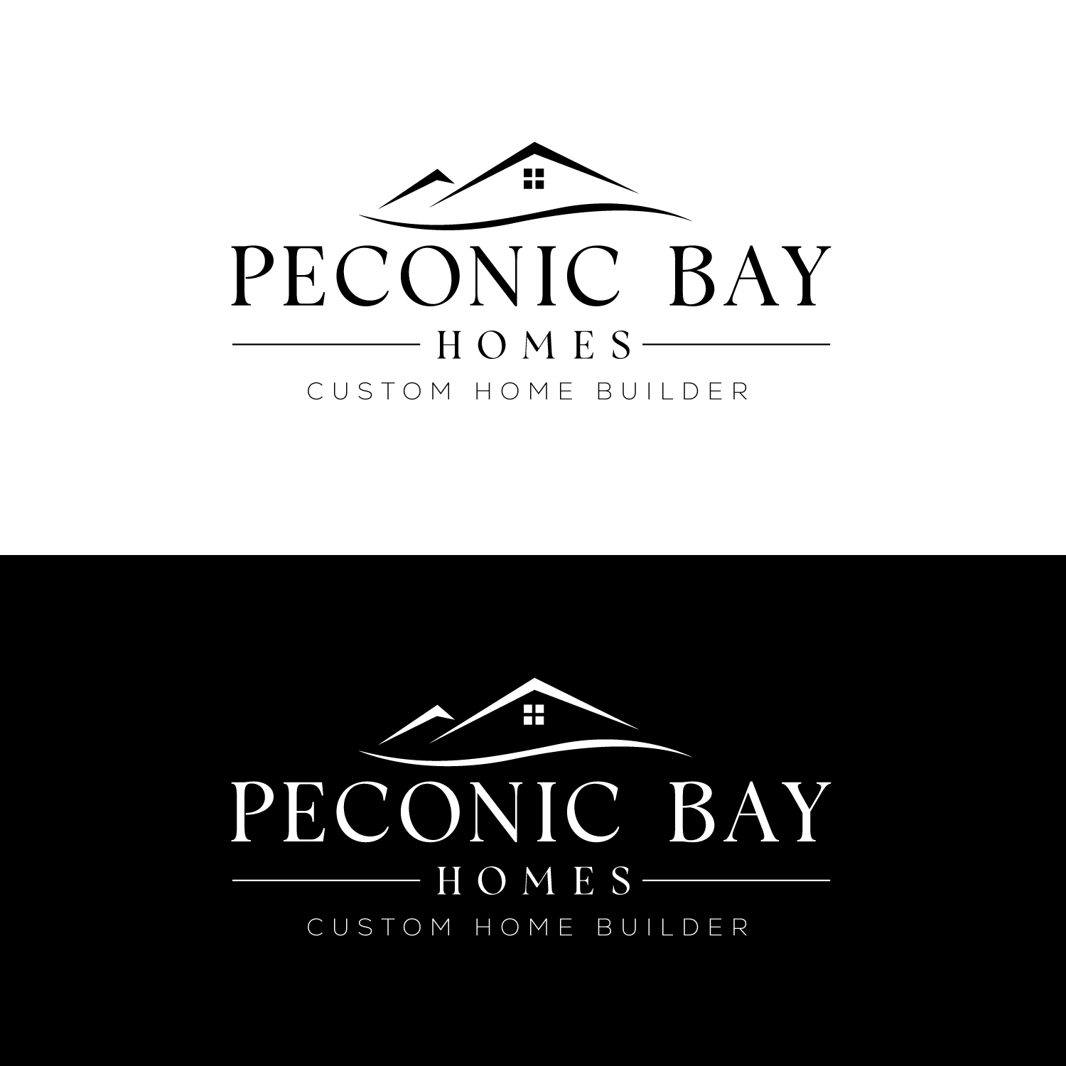 Logo Design by geni for Peconic Bay Homes Inc. | Design #37709812