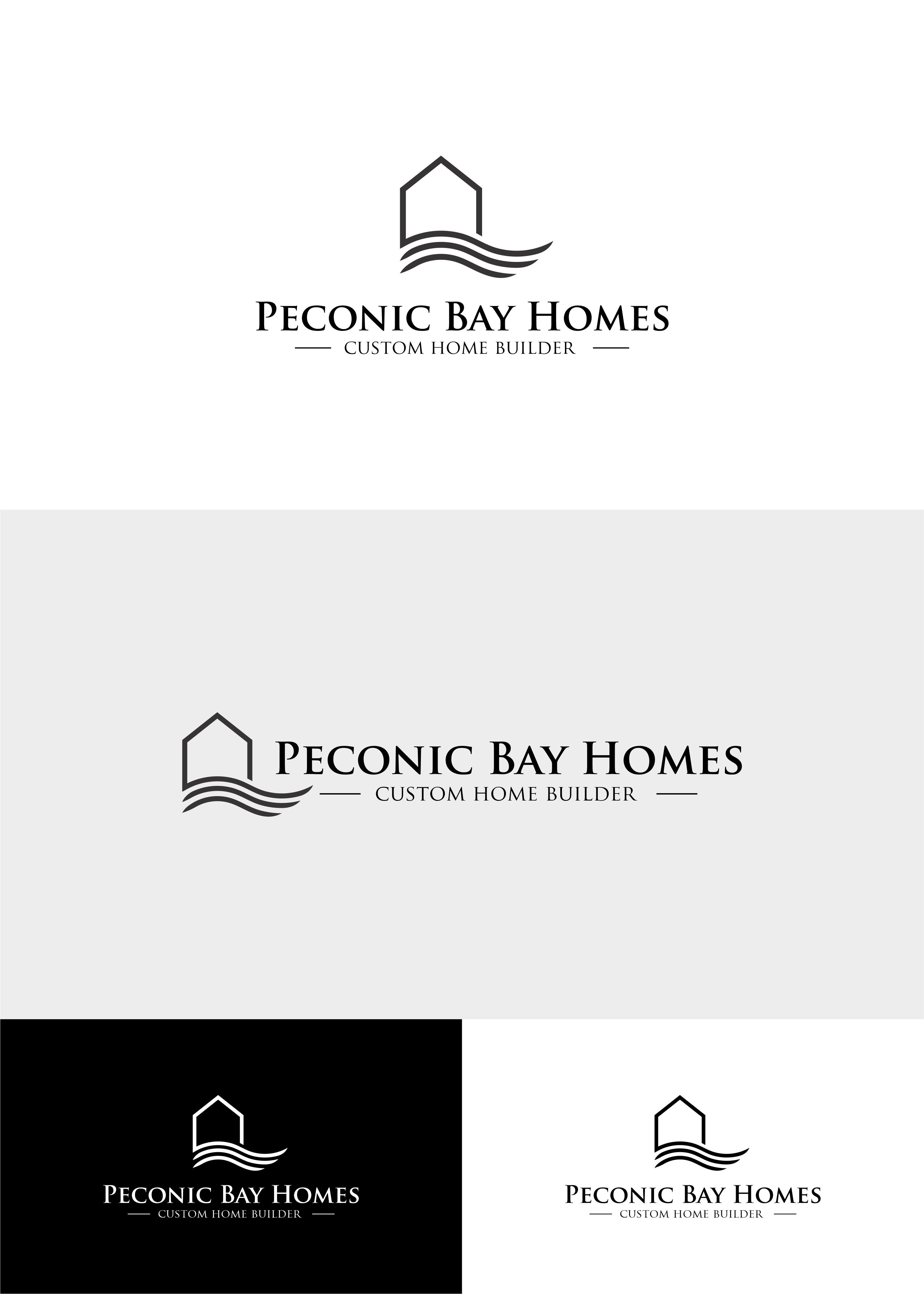 Design de Logo par RAN MEI JS pour Peconic Bay Homes Inc. | Design #37702895