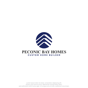 Logo Design by M.Syaiful Huda for Peconic Bay Homes Inc. | Design: #37697542