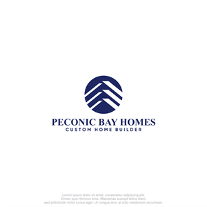Logo Design by M.Syaiful Huda for Peconic Bay Homes Inc. | Design: #37698610