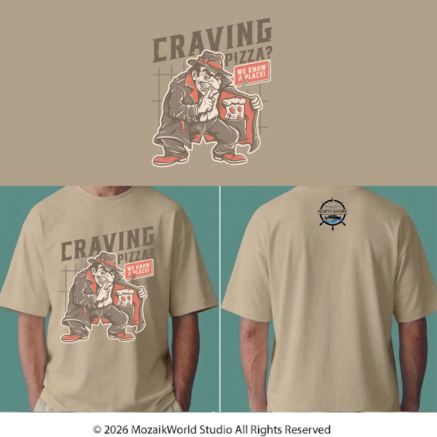T-shirt Design by Mozaikworld Studio for American Classic | Design #37720292