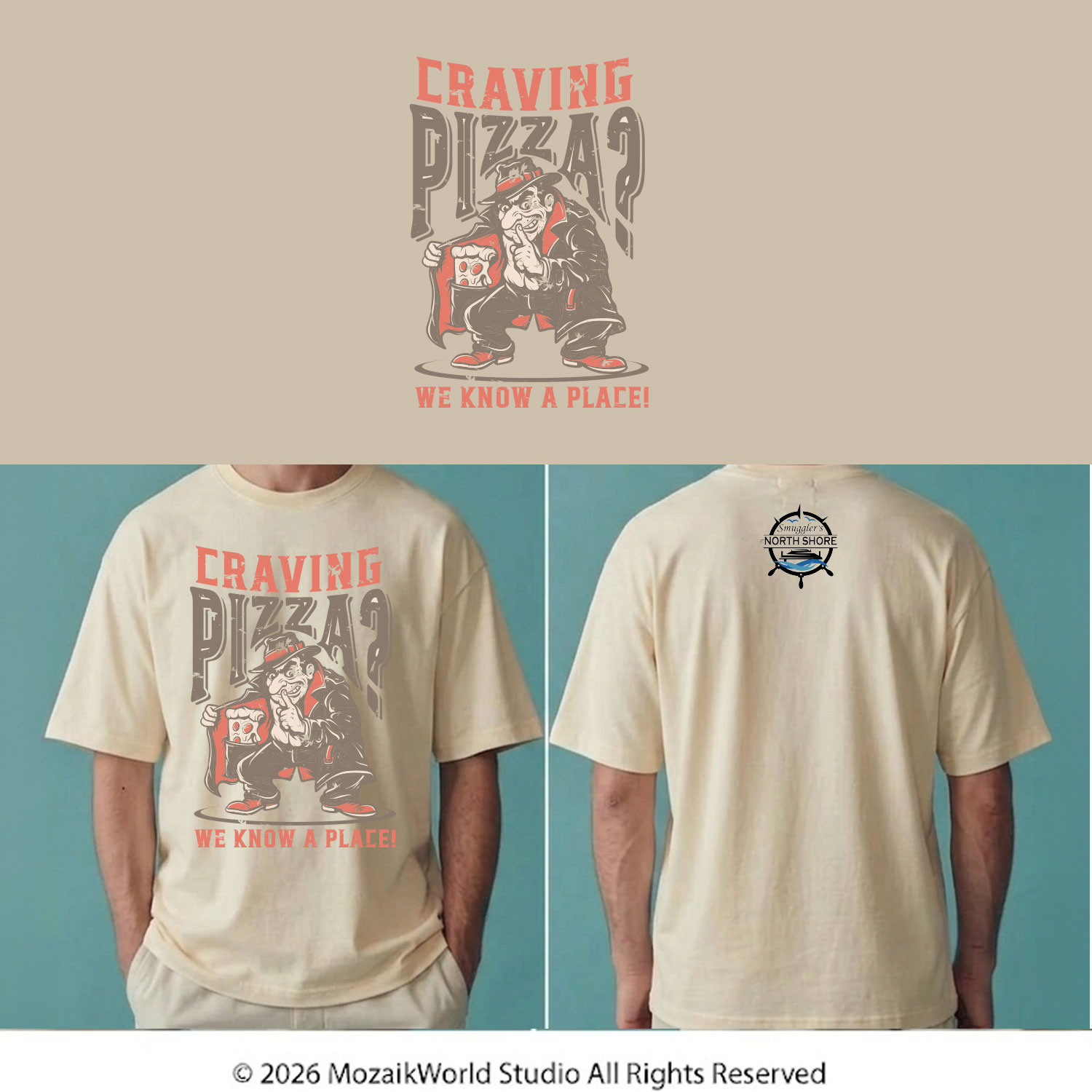 T-shirt Design by Mozaikworld Studio for American Classic | Design #37720294