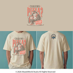T-shirt Design by Mozaikworld Studio for American Classic | Design: #37720295