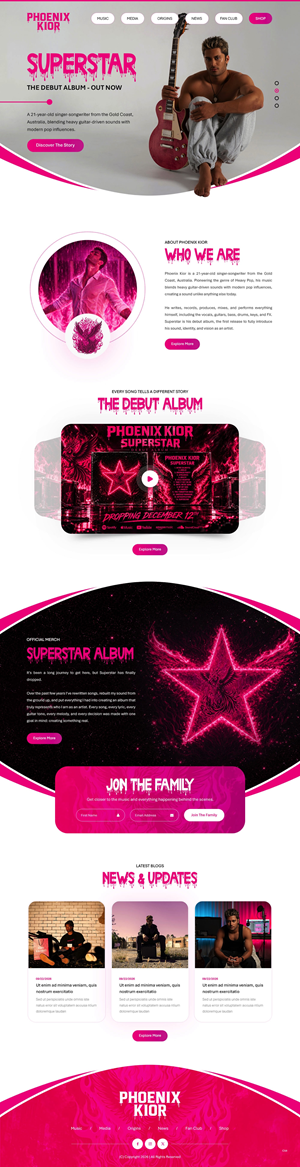 Web Design by pb for this project | Design: #37708965