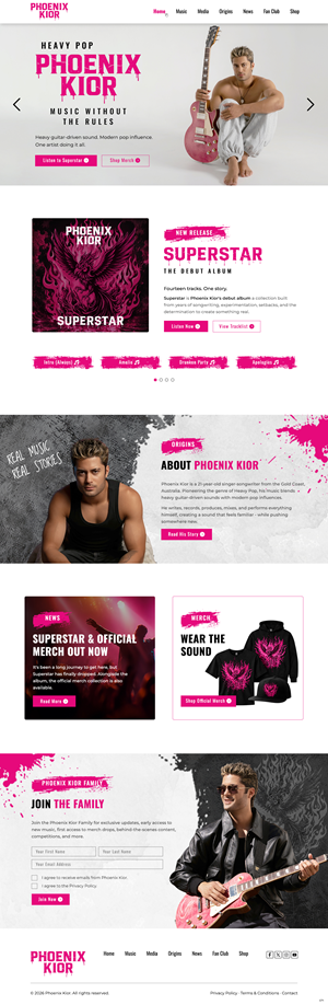 Web Design by pb for this project | Design: #37708968