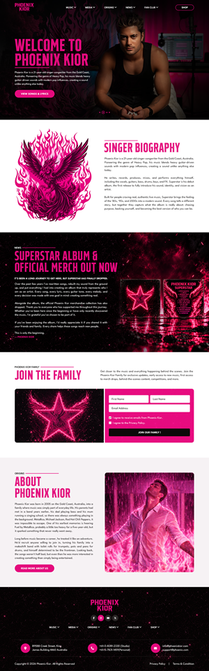 Web Design by sai.designer87 for this project | Design #37708199