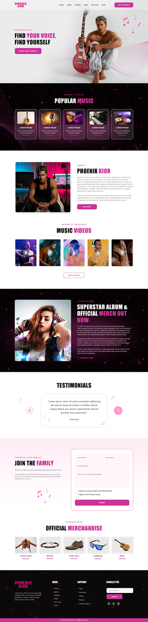Web Design by Ziaul Haque for this project | Design: #37718313