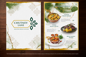 Menu Design by Jose Lopez ( Verified Pro Designer ) for this project | Design: #37708657