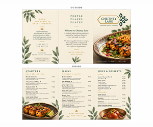 Menu Design by martinsmith for this project | Design: #37711000