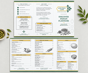 Menu Design by martinsmith for this project | Design: #37711001